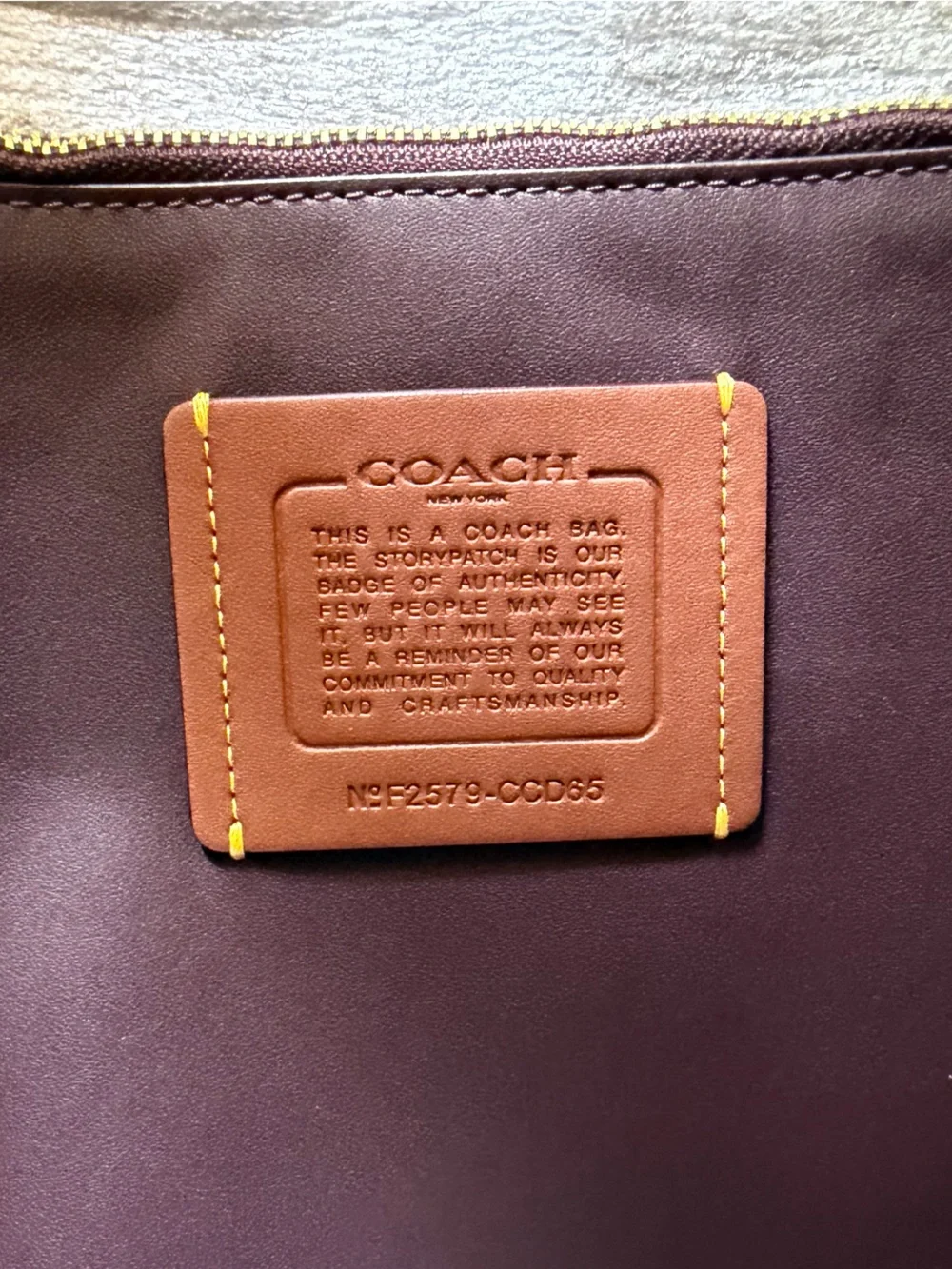 Coach carry your